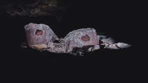 Rauchquarz in einer Edelsteinmine